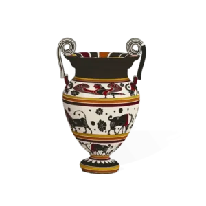 egyptian brown vase